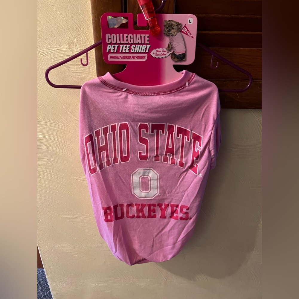 Ohio State dog shirt